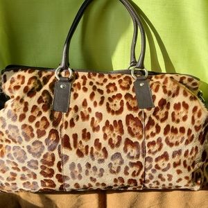 Haircalf genuine leather handbag